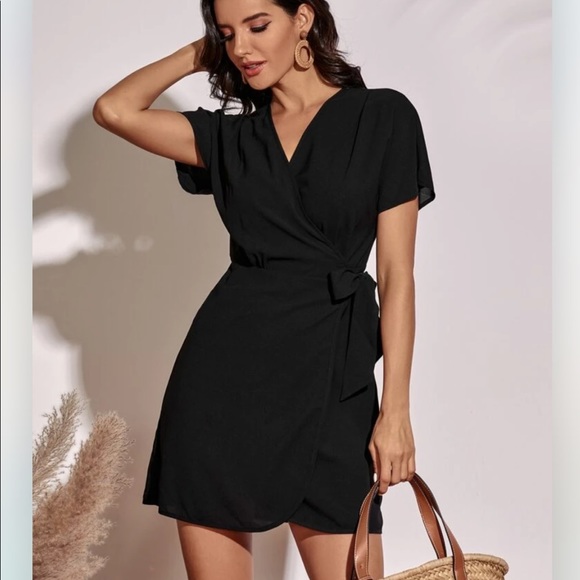 ASOS Dresses & Skirts - Asos Jersey Faux Wrap Dress